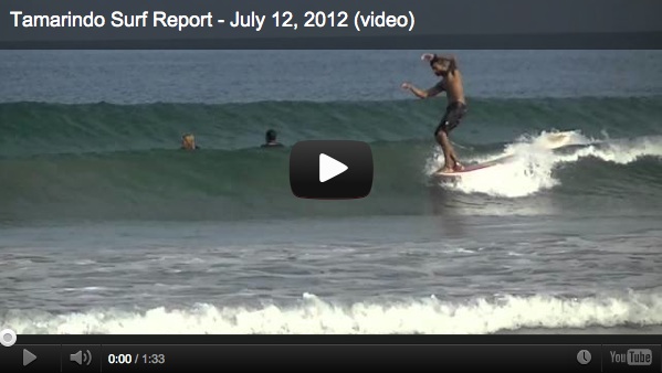 tamarindo-surf-report-video