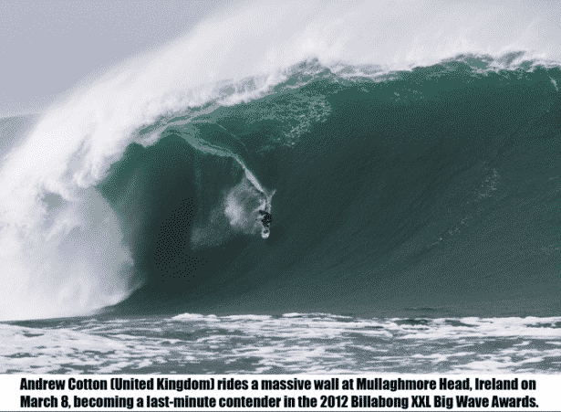 Read more about the article Massive Irish Surf Stirs It Up in Billabong XXL Big Wave Awards 2012 Final Week
