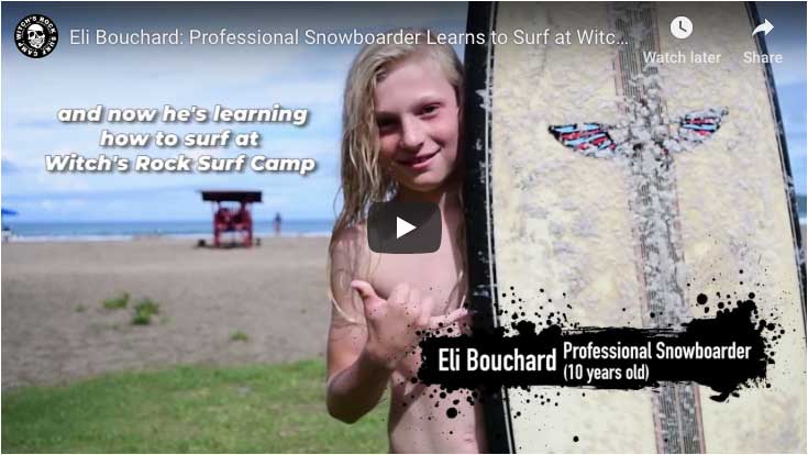 Read more about the article Eli Bouchard, Snowboard Prodigy: Surfing Like a Pro After Only 2 Lessons