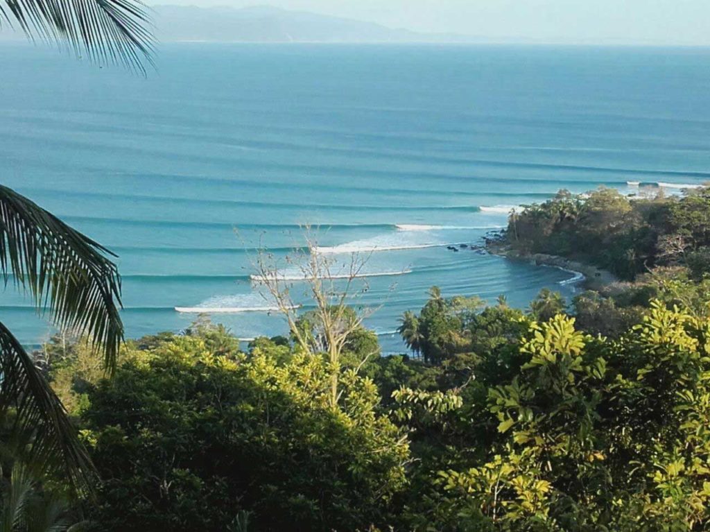 One of many world-class surf breaks in Costa Rica