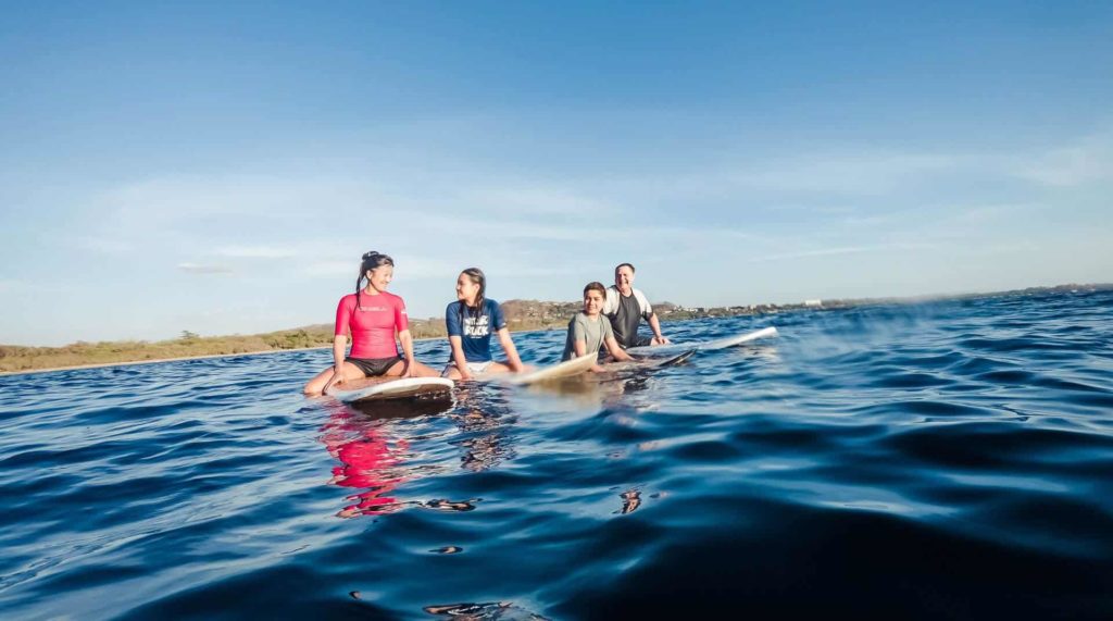 Family Surf Vacations witches rock Surf Camp Tamarindo Costa Rica