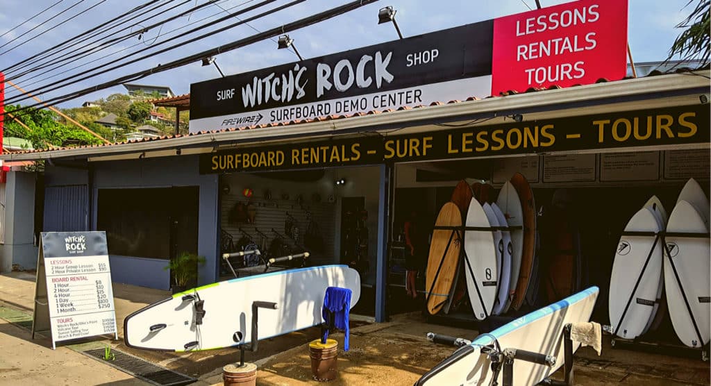 Witchs Rock Surf Shop demo center