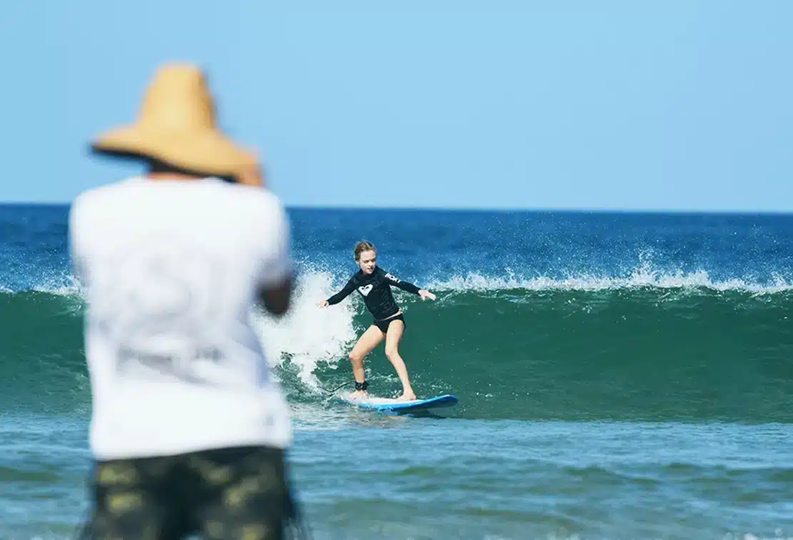 Learning to Surfing in Tamarindo, Costa Rica