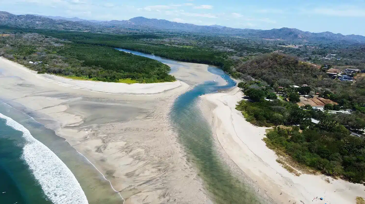 Tamarindo Estuary Aereal photo