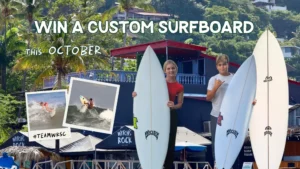 win a custom lost surfboard