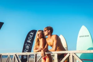 Couples Surf Vacation in Costa Rica