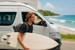 Liberia airport transfer to Tamarindo surf camp